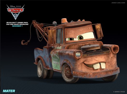 Cars - Mater - Photo source – Disney